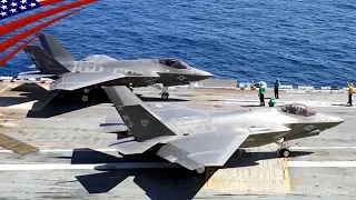 【ステルス戦闘機】F-35CライトニングII・空母リンカーン運用試験