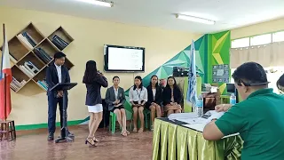 Practical Research Proposal Defense Presentation Grade 12 - Jabonga National High School (2023)