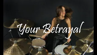 Bullet For My Valentine - Your Betrayal - Drum Cover By Nikoleta (15 years old)