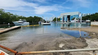 Haulover Boat Ramp Looks Like a Ghost Town