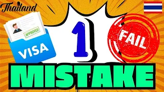 Don't Make this 1 Mistake when Filing for our Visa | Thailand Bound