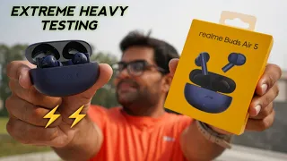 realme Buds Air 5 Extreme Heavy Testing ⚡⚡ Impressive Package ??