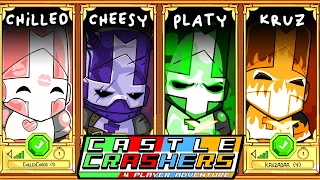 THE WORLD OF CASTLE CRASHERS! (Castle Crashers w/ Chilled, Cheesy, Platy & Kruz)