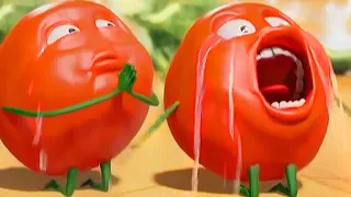 Funny Crying Tomato│Crying Tomatoes Song & Tomatoes video | Смешной плачущий помидор