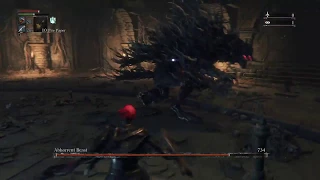 Bloodborne - BL4 solo run - FRC Lower Loran - Abhorrent Beast (no-hit kill)