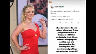 Britney Spears slams Charmed star Alyssa Milano for 'bullying' tweet