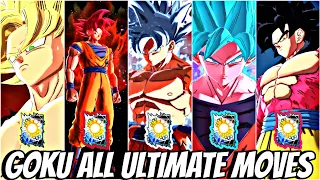 ALL GOKU ULTIMATE MOVES UPTO SEP/2023 🔥!! IN DRAGON BALL LEGENDS