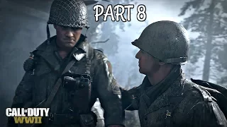 Call Of Duty WW2 Walkthrough Part 8 - HILL 493 | PS4 Pro Gameplay