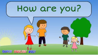 ♫ How are you? or How old are you? - Song for kids. (Grade 1)♫