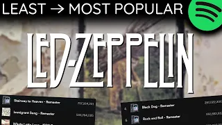 Every LED ZEPPELIN Song LEAST TO MOST PLAYS [2022]