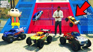 Franklin Gifting NEW RC TOY CARS To Shinchan and Chop in GTA 5