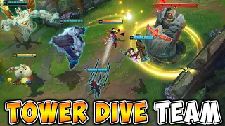 WE FORMED THE BEST 5 MAN DIVE COMP IN EXISTENCE (WARNING: HILARIOUS)