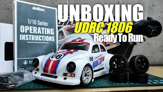 Rc drift dan rally udirc 1608 rtr | unboxing udirc 1608  scale 1:16