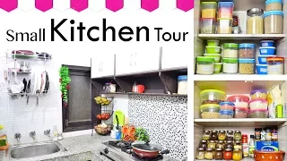 Indian Kitchen Tour / Kitchen Tour - How to Organize your small Kitchen