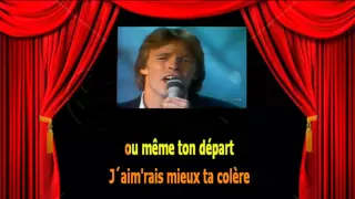 Karaoké Pierre Bachelet  -  Quitte moi