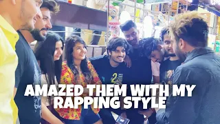 Freestyle Rapping InFront Of Indore famous Tiktoker@pjdivyaofficial And Good Human@sunnykalra55