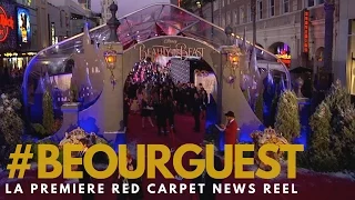 Disney's "Beauty and the Beast" World Premiere Video News Reel from Hollywood Red Carpet #BeOurGuest