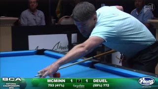 9-Ball Challange - Mcminn vs Deuel