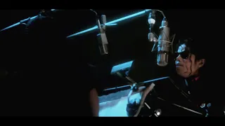 Michael Jackson & Siedah Garret - Recording "I Just Can't Stop Loving You"