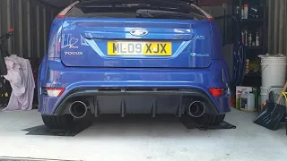 focus RS Mongoose System 500 exhaust cold start 😎
