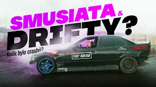 UČÍM SMUSIATU DRIFTOVAT! | Jak dopadlo auto? 🙈