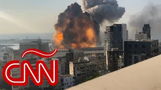 Beirut: video muestra otra perspectiva de la explosión