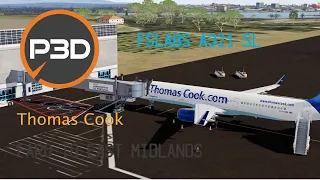 P3Dv5 | FSLabs A321 Sharklets | Take Off From Faro