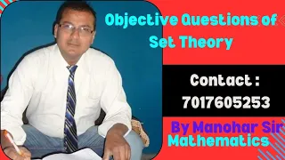 Sets Theory objective questions