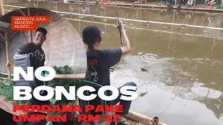 UMPAN PERDANA REPUBLIK MANCING IKANNYA PADA OLENG