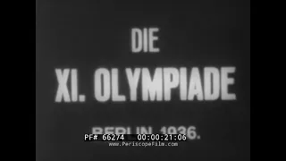 “ XI OLYMPICS " 1936 SUMMER OLYMPIC GAMES   BERLIN, GERMANY  TRACK & FIELD / EQUESTRIAN EVENTS 66274
