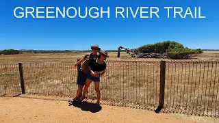 HIKING WESTERN AUSTRALIA - Greenough River Trail + horizontal trees + killer Aussie BBQ (有中文CC)