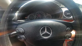 How to reset oil maintenance light on a 2004 Mercedes CLK320