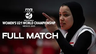 EGY🇪🇬 vs. ARG🇦🇷 - Full Match | Women's U21 World Championship | Lèon
