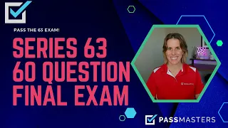 Acing Your Series 63 Final Exam!