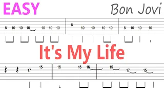 Bon Jovi - It's My Life Guitar Solo Tab+BackingTrack