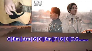 qhia ntau guitar "qhia ib los "T-rain ft. Mang vang Lyrics chords.