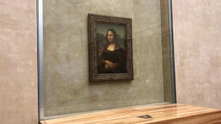 Mona Lisa, Louvre, Paris 360 view