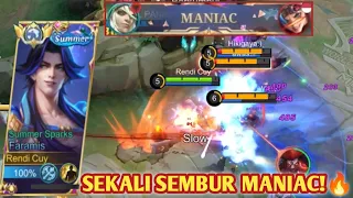 TIPS MAIN FARAMIS BIAR DAMAGENYA SAKIT! FARAMIS MANIAC GARA² PAKE BUILD FARAMIS TERSAKIT 2023 - MLBB