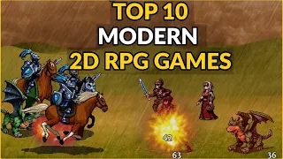 Top 10 Modern 2D RPG Games