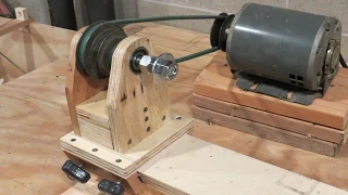 Homemade Lathe Pt. 1 - The headstock and base