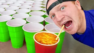 Surviving 50 Mystery Drinks Challenge!