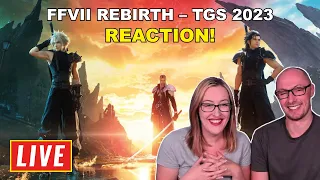 Final Fantasy VII Rebirth at Tokyo Game Show 2023 Live Reaction!