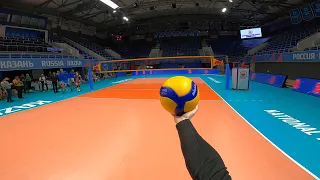 VOLLEYBALL FIRST PERSON GAME with Artem Volvich | ZENIT KAZAN | Middle blocker| Russia national Team