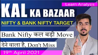 Best Intraday Trading Stocks for 19-April-2021 | Stock Analysis | Nifty Analysis | Share Market