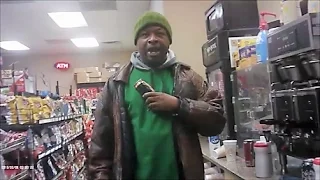 AGGRESSIVE DETROIT GAS STATION CUSTOMERS