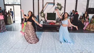 Ankhiyon Se Goli Maare Indian Wedding Dance by Sisters 2021 | Pati Patni Aur Woh | Sangeet