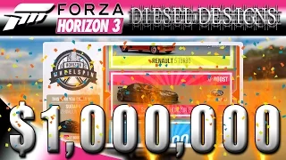 Forza Horizon 3 Gameplay :EP21: Spent $1,000,000 Credits on Wheel Spins! (HD PC Racing)