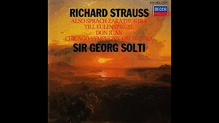 R. STRAUSS: Till Eulenspiegels Lustige Streiche, Op.28/ Chicago Symphony Orchestra/GEORG SOLTI