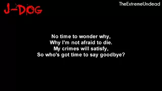 Hollywood Undead - Bang Bang [Lyrics Video]