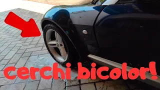 COME FARE I CERCHI BICOLOR GRATIS (smart roadster)